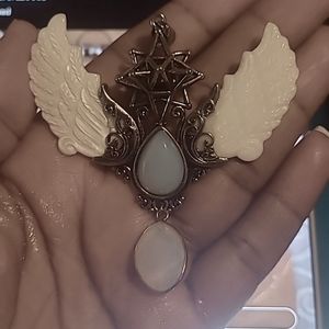 Opalite Wing necklace